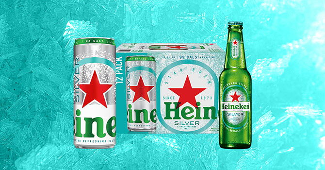 Heineken Silver Cans and Bottles